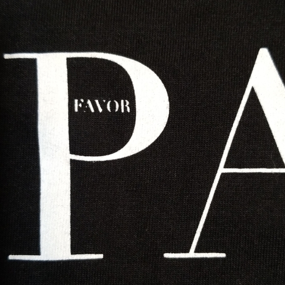 Party Favor Black Tee. Size Large - Picture 5 of 5